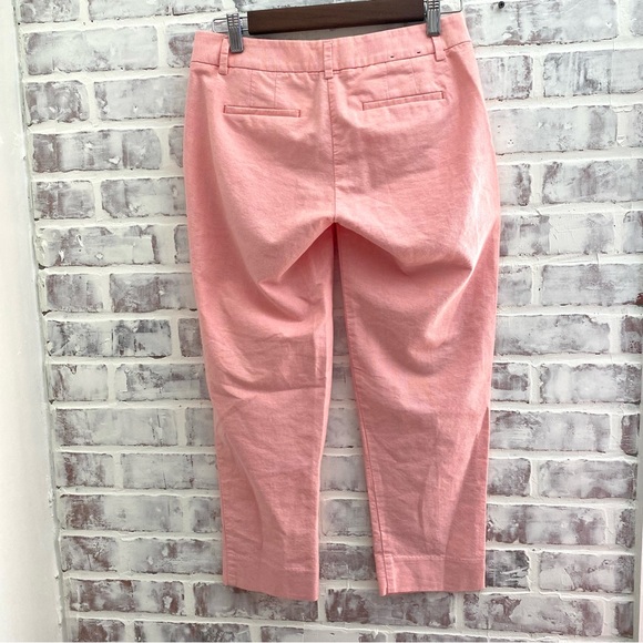 J.Crew • Factory Petite Oxford Pink Skimmer Pants • Size Petite 0 - Picture 7 of 7